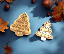 Gingerbread Yılbaşı Ağacı Küpe Kalıbı