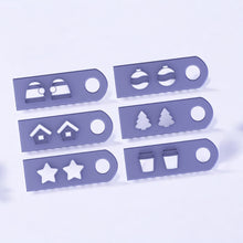 Christmas Stud Set - Halkalı