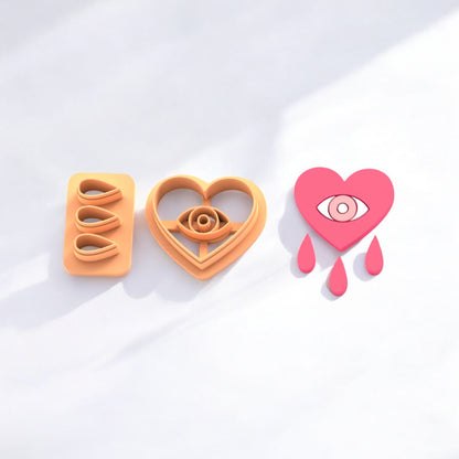 Tearful Heart Earring Pattern