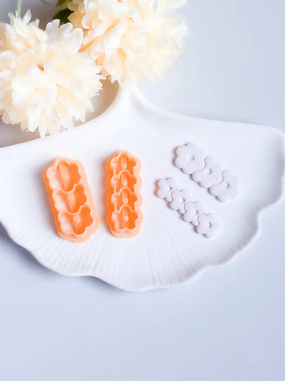 Flower Earring/Clip Mold Set