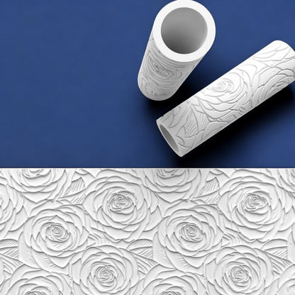 Large Rose Patterned Roll