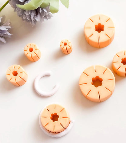 Hoop Earring Clay Cutter: 7 Sizes, Polymer Clay Jewelry Tool