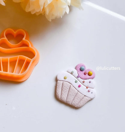 Cupcake Clay Cutter: Sweet Treat Jewelry Making