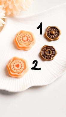 Heart Stamp Polymer Clay Earring Cutters: Embossed Jewelry Making Set