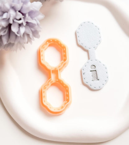 Stitch Effect Clay Cutter Set: Keychain & Bag Charm Maker