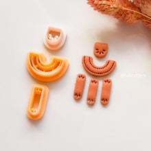 Tribal Polymer Clay Earring Cutter: Etnik Boho Jewelry Tool