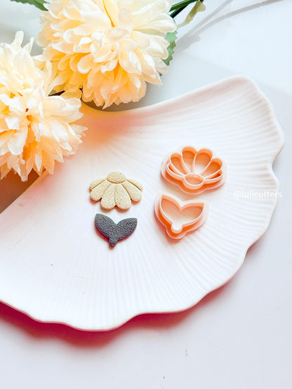 Flower Earring Cutter Set: Polymer Clay Floral Shape Tools