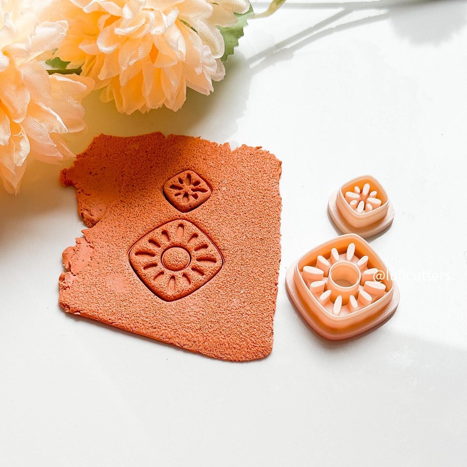 Ceramic Pattern Clay Cutter: Faux Pottery Jewelry Tool