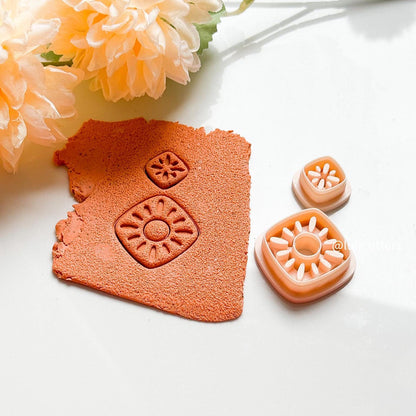 Ceramic Pattern Clay Cutter: Faux Pottery Jewelry Tool