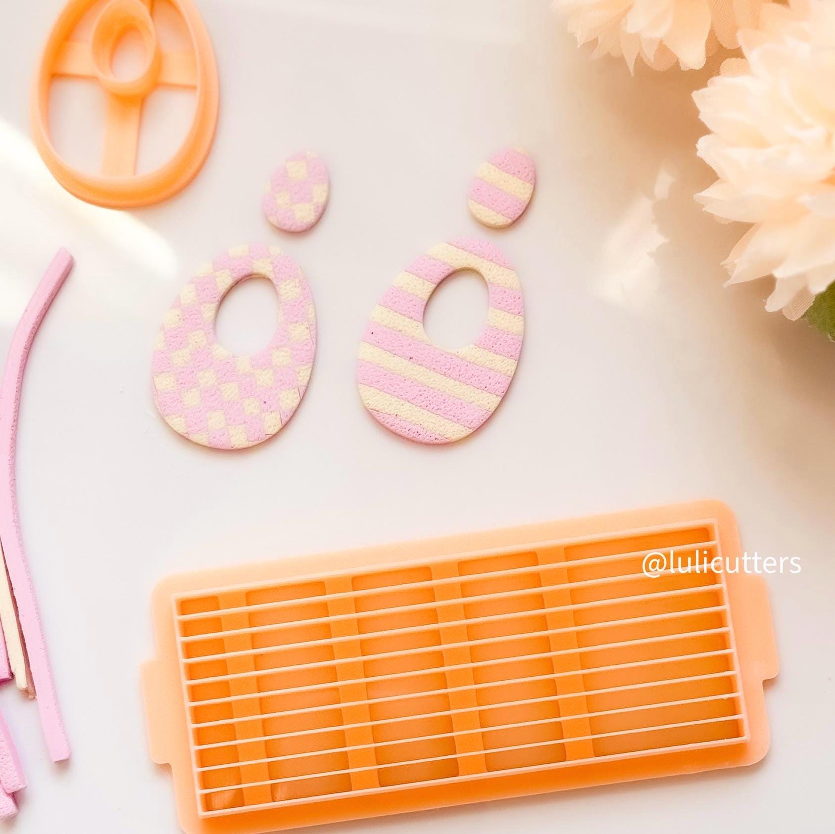 Stripe Clay Cutter: Polymer Clay Striped Texture Tool