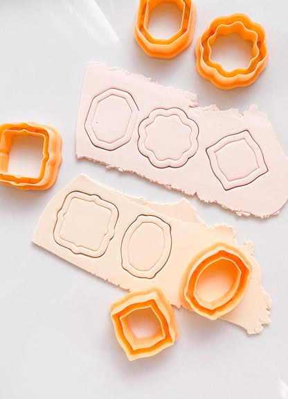 Vintage Frame Clay Cutter Set: Jewelry & Fondant DIY Crafting