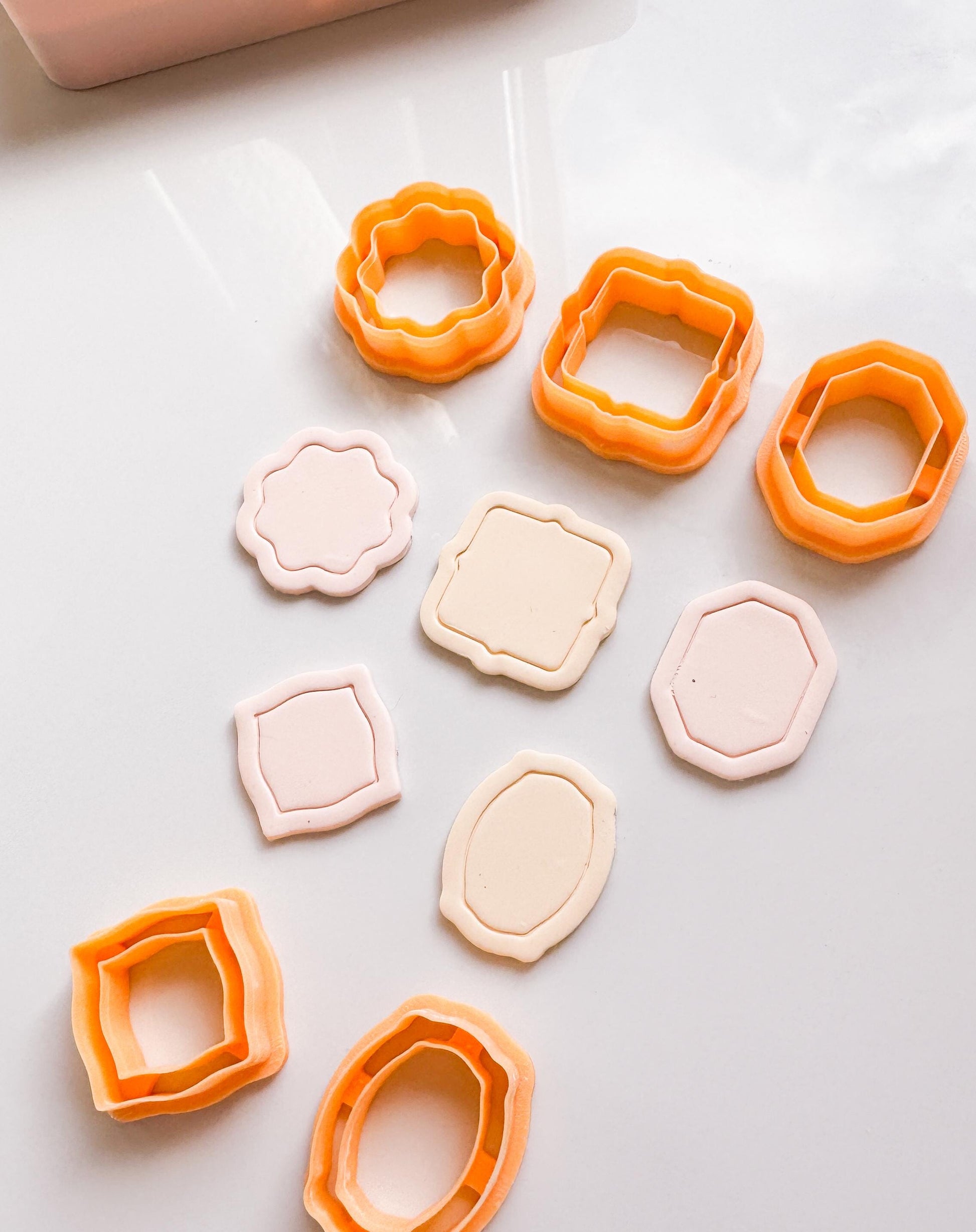 Vintage Frame Clay Cutter Set: Jewelry & Fondant DIY Crafting
