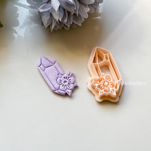 Crystal & Flower Clay Cutter: Geometric Polymer Clay Tool