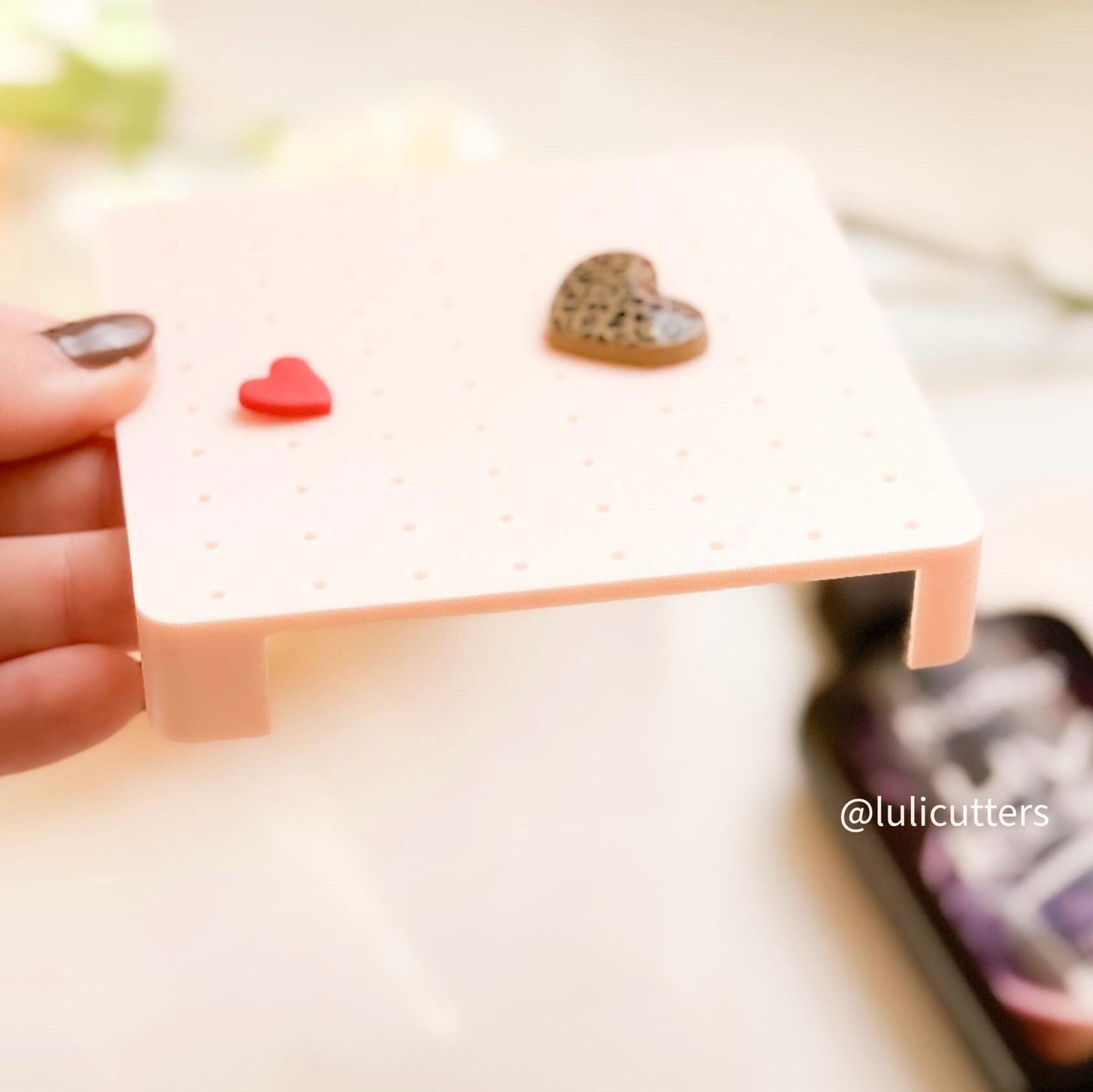 Resin Earring Application Board | UV Resin Jewelry Tool | Epoxy Crafting Stand