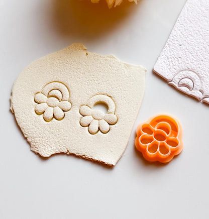 Flower Earring Cutter Set: Polymer Clay Floral Design Tool
