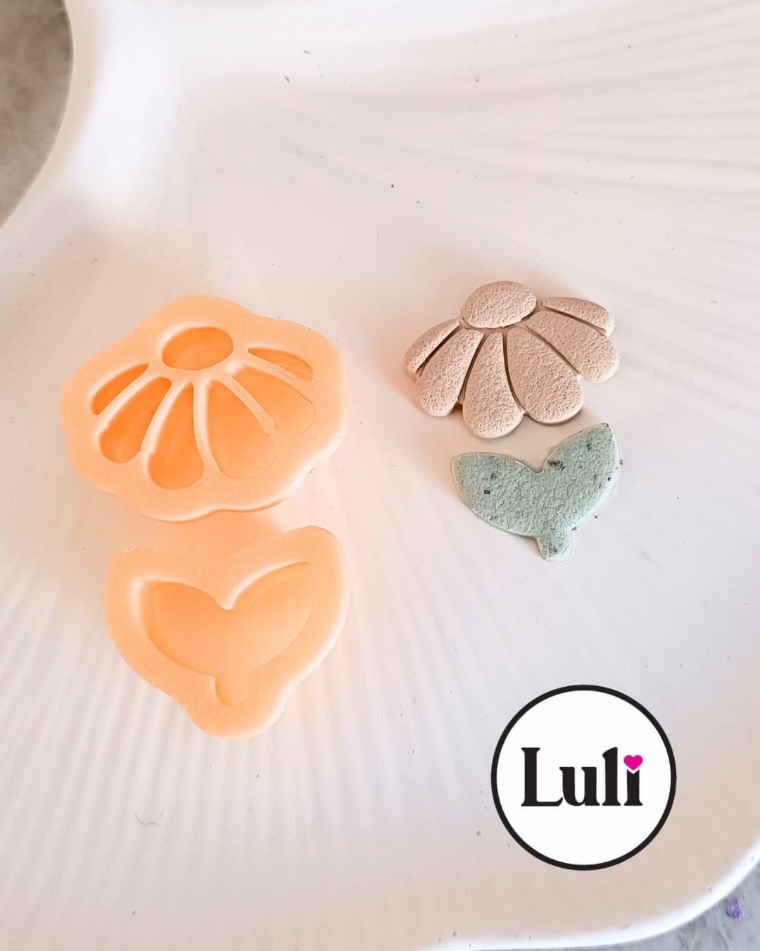 Flower Earring Cutter Set: Polymer Clay Floral Shape Tools