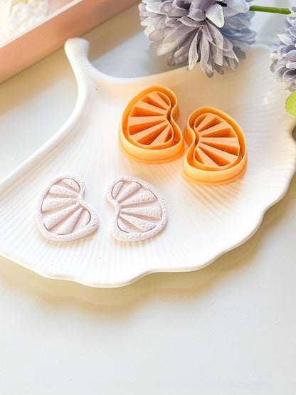 Sunray Embossed Clay Cutter: Modern Jewelry Making Tool