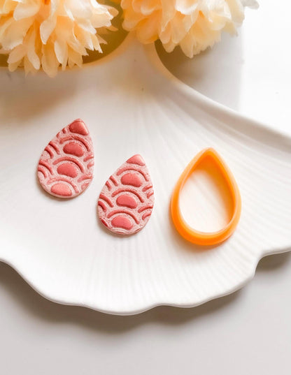 Teardrop Polymer Clay Cutter: DIY Jewelry Making