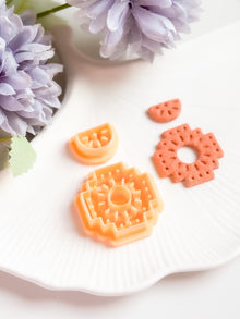 Boho Tile Polymer Clay Earring Cutter: Moroccan, Ethnic Style