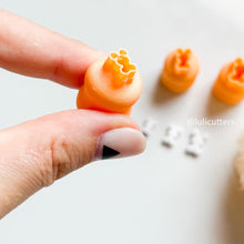 Micro Bunny Polymer Clay Cutter Set: Miniature Rabbit Cutters (8mm, 10mm, 12mm)