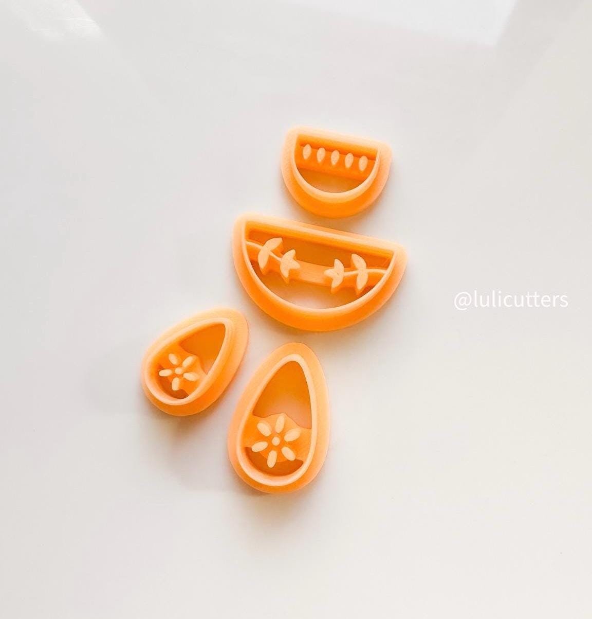 Ceramic Pattern Clay Earring Cutter: Boho Jewelry Making