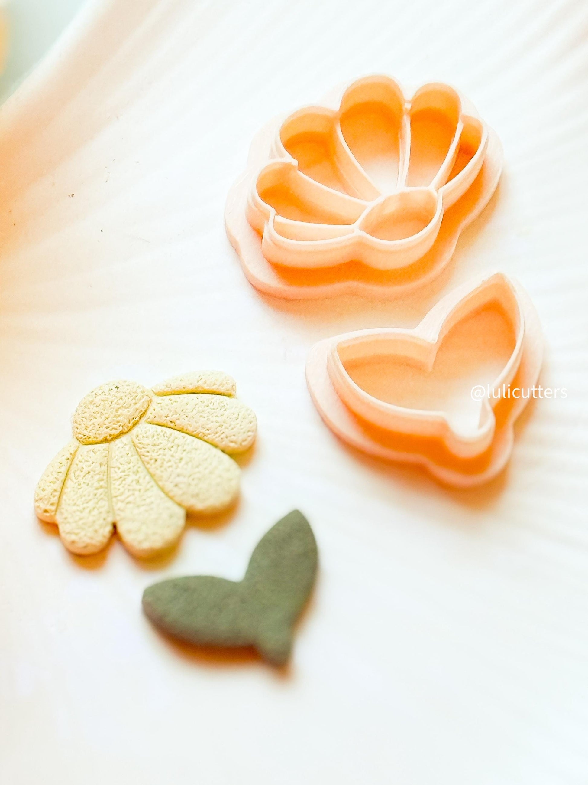 Flower Earring Cutter Set: Polymer Clay Floral Shape Tools
