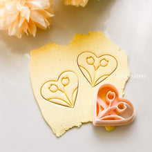 Tulip Embossed Clay Cutter: Floral Polymer Clay Jewelry Tool