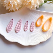 Teardrop Clay Cutter: 8 Sizes, Drop Earring Tool (20-55mm)