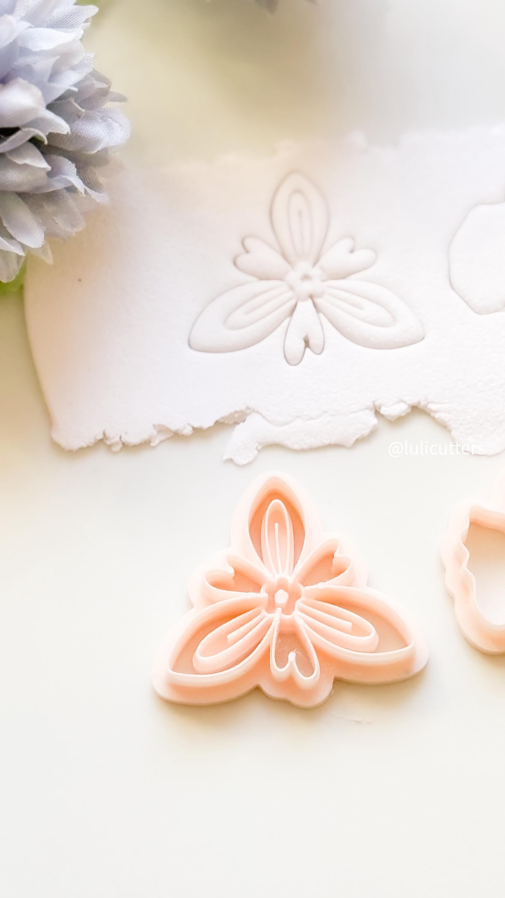 Floral Clay Cutter: Elegant Flower Jewelry Tool