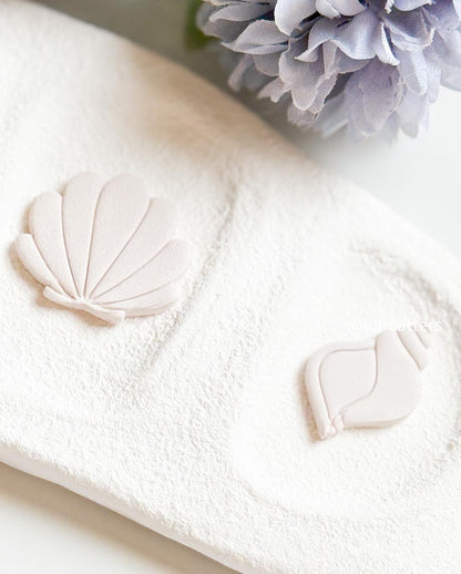 Shell Pack - Seashell Polymer Clay Earring Cutter Set Ocean-Inspired Shapes - Seashell & Starfish
