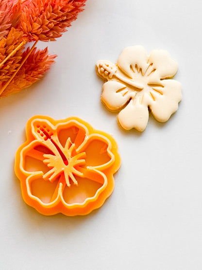 Hawaiian Flower Clay Cutter: Tropical Earring & Jewelry Making
