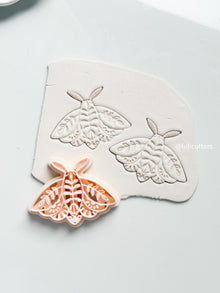 Butterfly Polymer Clay Cutter: Leafy Boho Earring Design