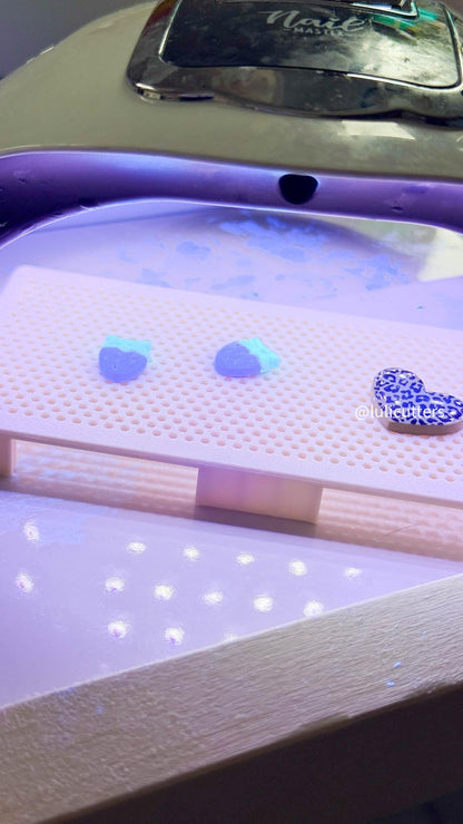 Resin Earring Application Board | UV Resin Jewelry Tool | Epoxy Crafting Stand