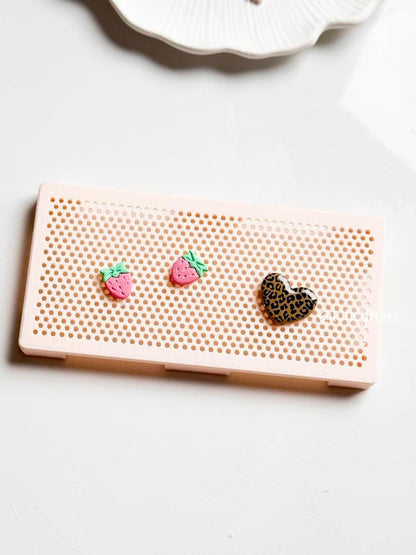 Resin Earring Application Board | UV Resin Jewelry Tool | Epoxy Crafting Stand