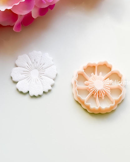 Sakura Clay Cutter: Cherry Blossom Polymer Clay Tool