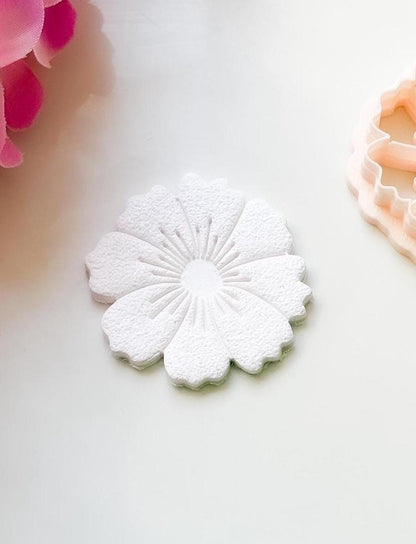 Sakura Clay Cutter: Cherry Blossom Polymer Clay Tool