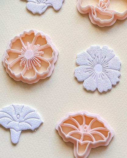 Sakura Clay Cutter: Cherry Blossom Polymer Clay Tool