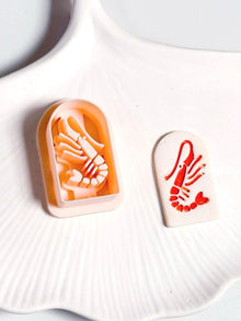 Shrimp/Lobster Clay Cutter: Sea Creature Polymer Clay Tool
