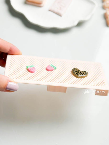 Resin Earring Application Board | UV Resin Jewelry Tool | Epoxy Crafting Stand