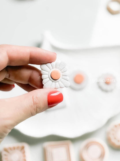 Bezel Frame Clay Earring Cutter Set 4 Unique Shapes, Single or as Bundle