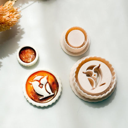 Whimsical Owl Polymer Clay Cutter Set: Woodland Jewelry Making
