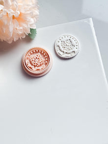 Maple Leaf Medallion Clay Cutter, Fall Earrings, Brooches Mold