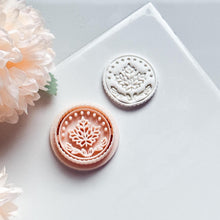 Maple Leaf Medallion Clay Cutter, Fall Earrings, Brooches Mold