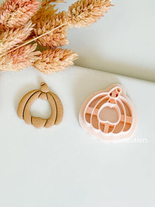 Pumpkin Frame Cutter: Fall Clay Earring Mold - Halloween Jewelry Tool