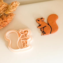 Squirrel Polymer Clay Cutter: Woodland Animal Mold for Earrings & Charms