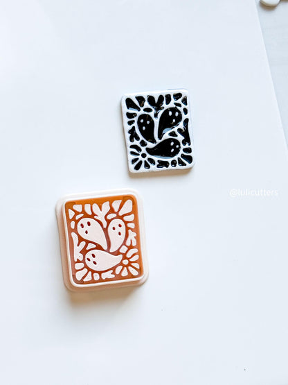 Floating Ghost Clay Cutter: Halloween Polymer Clay Earrings