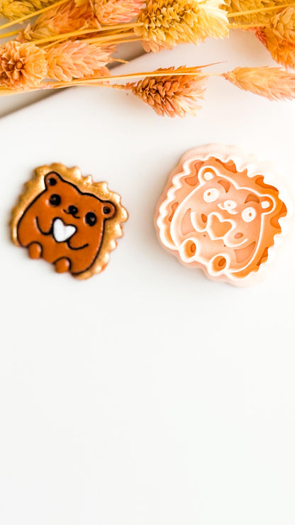 Hedgehog Clay Cutter Set: Kawaii Jewelry, Charm & Craft Designs