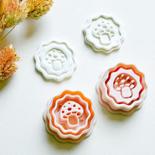 Mushroom Cameo Clay Cutter Set: Cottagecore Toadstool Jewelry Designs