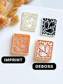 Floating Ghost Clay Cutter: Halloween Polymer Clay Earrings