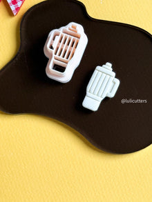 Pencil Tumbler Clay Cutter: Polymer Clay Mold for Earrings & Charms